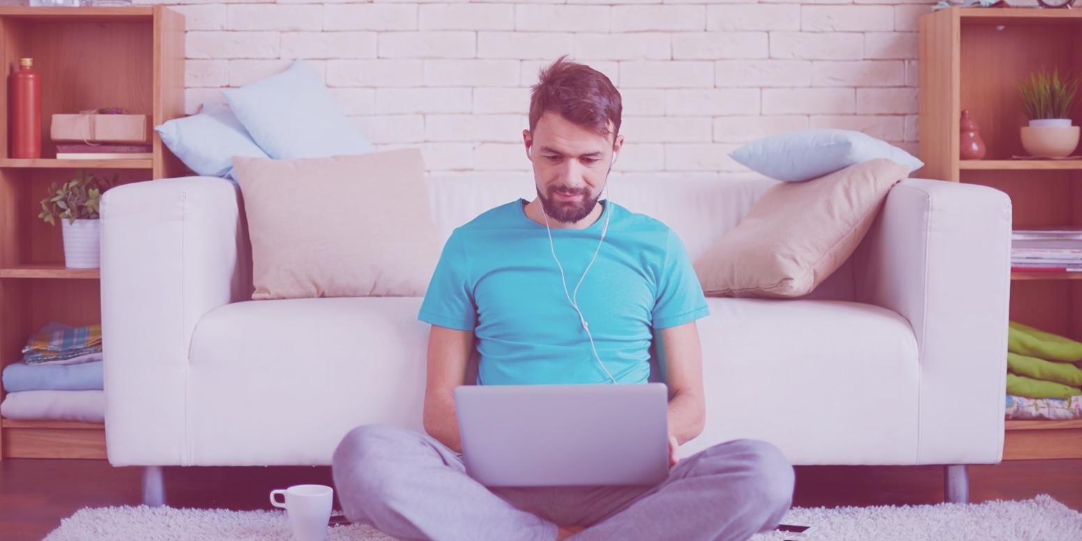 Student celebrating successful negotiation practice completion